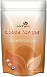 French COCOA POWDER 1 LB By Morning Pep Dark and Rich USDA certified ORGANIC by NFC, NATURAL , Unsweetened Raw NON GMO (16 OZ) Nice Resealable Stand Up Pouch Bag