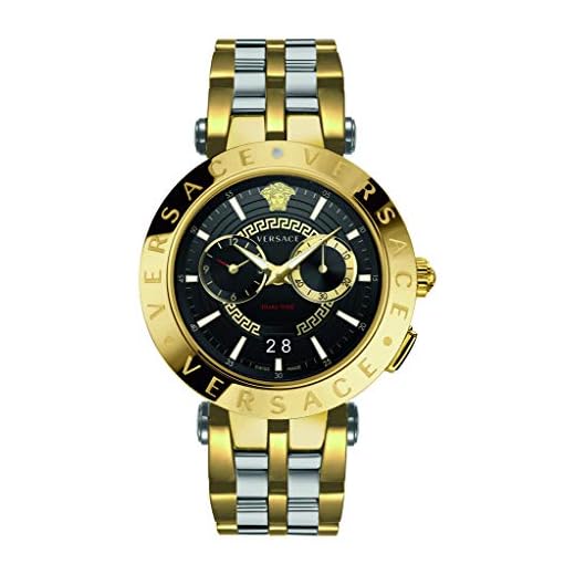 Versace VEBV00519 V-Race Heren horloge chronograaf 46 mm