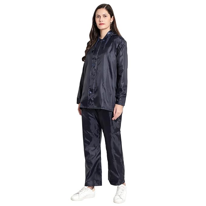 perfect productions Polyester Long Sleeves Waterprroof Raincoat With Cap For Women's & Girls-picture-43