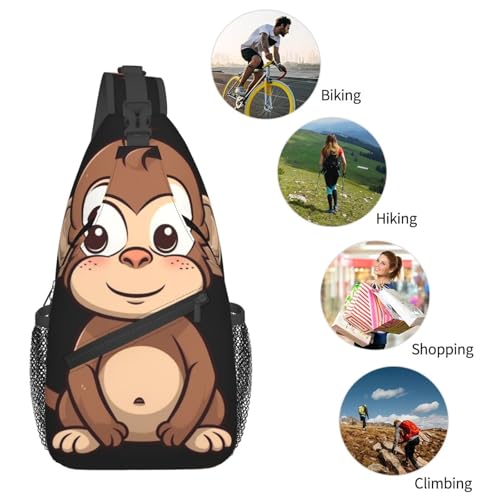 Bolso Pequeño Cruzado para Senderismo Unisex miniatura 6