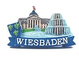 Wiesbaden Hessen Premium Aimant en poly souvenir Allemagne (86)