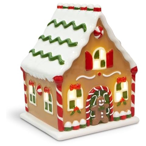 ARVIDSSON Christmas Wax Melt Warmer - Gingerbread House Electric Wax Warmer for Scented Wax - Holiday Season Wax Burner for Wax Melts, Gfit for Women Kids Cover