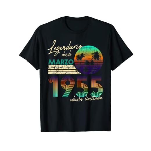 Regalos legendarios para hombre de cumpleaños desde marzo de 1955 Camiseta