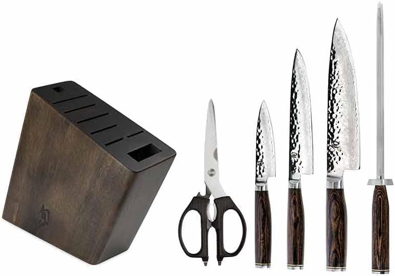 Shun Premier - Juego de bloques de cuchillos (6 piezas)