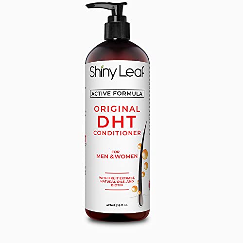 DHT Blocker Conditioner for Hair Loss with Rosemary Leaf Oil, Anti-Hair Loss Conditioner for Hair Growth for Men & Women, For Softer & Smoother Hair, Paraben & Sulfate Free, 16 oz