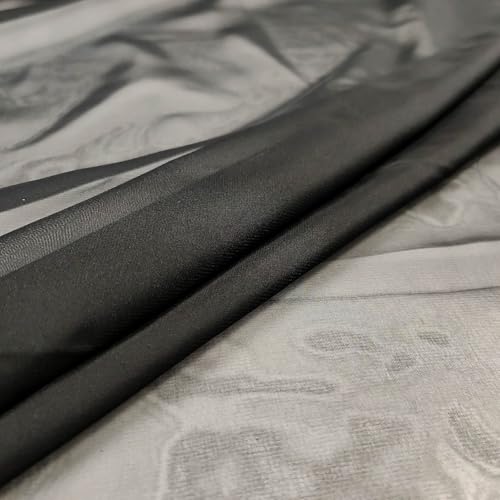 Panini Tessuti, Tela de gasa – Se vende por metros – Ideal para vestidos de ceremonia, vestidos de noche, blusas, pañuelos, lencería, accesorios de moda
