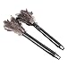 Syrisora 2Pcs Retractable Feather Duster Ostrich Feathers Duster with Long Handle for Home