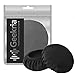 Geekria 2 Pairs Flex Fabric Headphones Ear Covers - Product Safety Certified - Washable & Stretchable Earcup Protectors for Over-Ear Headsets, Sweat Pads for Gym, Gaming (S/Black)