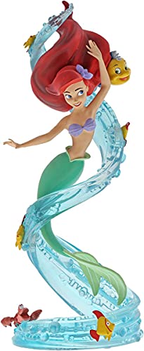 Enesco Grand Jester Studios Disney's The Little Mermaid Ariel 30th Anniversary Figurine, 8.89 Inch, Multicolor