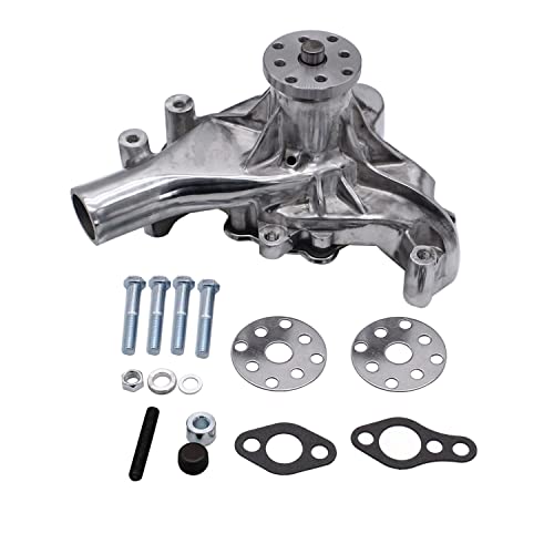 Polished Long Style Aluminum Water Pump fit SBC Small Block Chevy 305 327 350 400