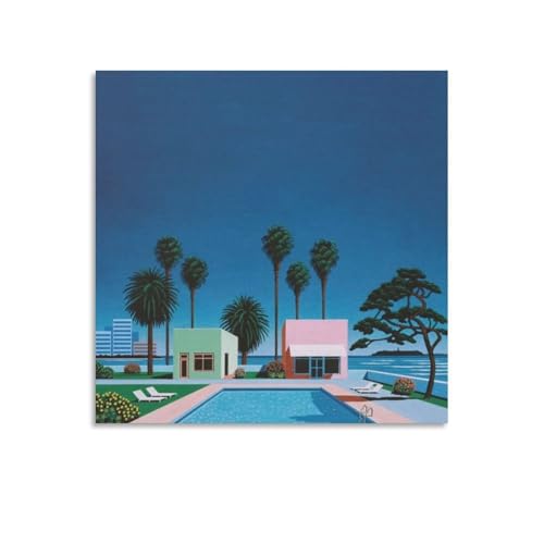 Hiroshi-Nagai i䔎̉ (21) Ǐ LoX  |X^[ oX[ Q G ʉ EH[A[g f炵Mtg24x24inch(60x60cm)