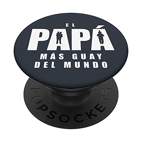 El papá más guay del mundo MM0020 PopSockets PopGrip Intercambiable Cover