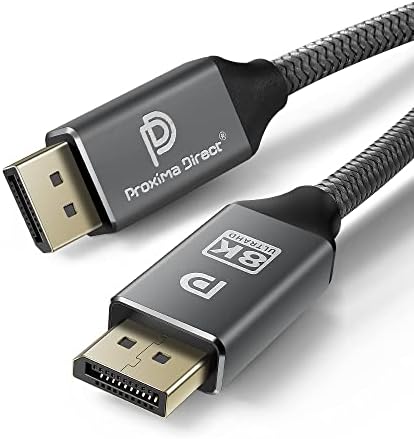2M/6.6FT)8K DisplayPort Cable DP 1.4 