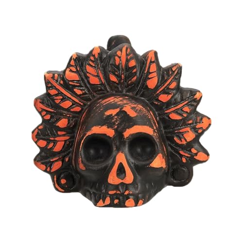 Sifflet de mort aztèque hurlant pour réussir votre décoration sonore d'Halloween