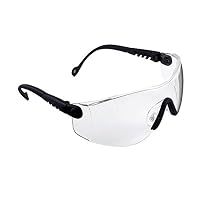 Honeywell – Honeywell 1004947 Op-Tema Schutzbrille mit schwarzem Rahmen,