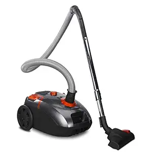 AGARO Storm 2000 Watts Vacuum Cleaner with Powerful 24 Kpa Suction Power,Dry Vacuuming,4 litres Dust Bag (Black),4 Liter,HEPA Filter