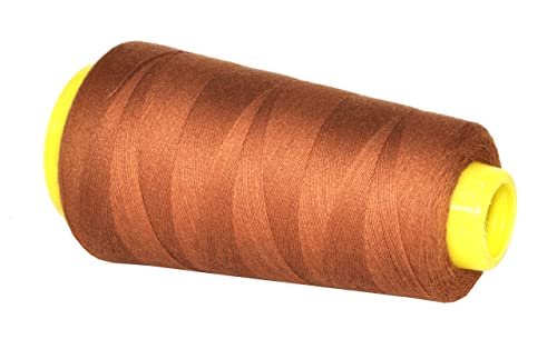 Mandala Crafts Mercerized Cotton Thread For Sewing Machine Hand Sewing In 5 Assorted Colors - 50Wt Cotton Cone Sewing Thread – 6000 Yds 50S/2 Machine Quilting Thread Cotton Embroidery Thread Combo 5 #TOP3