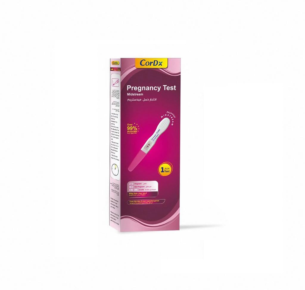 Cordx Pregnancy Test Midstream (FDA Approved)