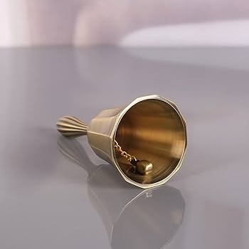 Amazon.co.jp: siawadeky ハンドベル ディナーベル 呼び鈴 金属製