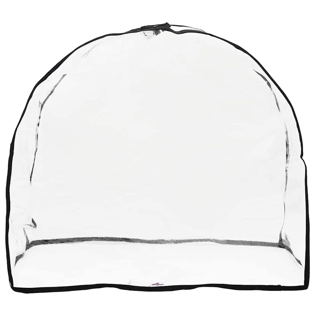 Transparente Tier Kinderwagenabdeckung aus PVC 66 x 35 x 59 cm, faltbar und tragbar, Regenverdeck für Hund, Katze, Welpe und Senior Buggy für Reise, Outdoor und Transport