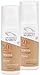 Produktbild 2er Pack Alga Maris getönte Sonnencreme Golden fürs Gesicht LSF30 50ml | BIO zertifizierte Naturkosmetik von Laboratoires de Biarritz | mit Sofortschutz und ohne Weißeleffekt
