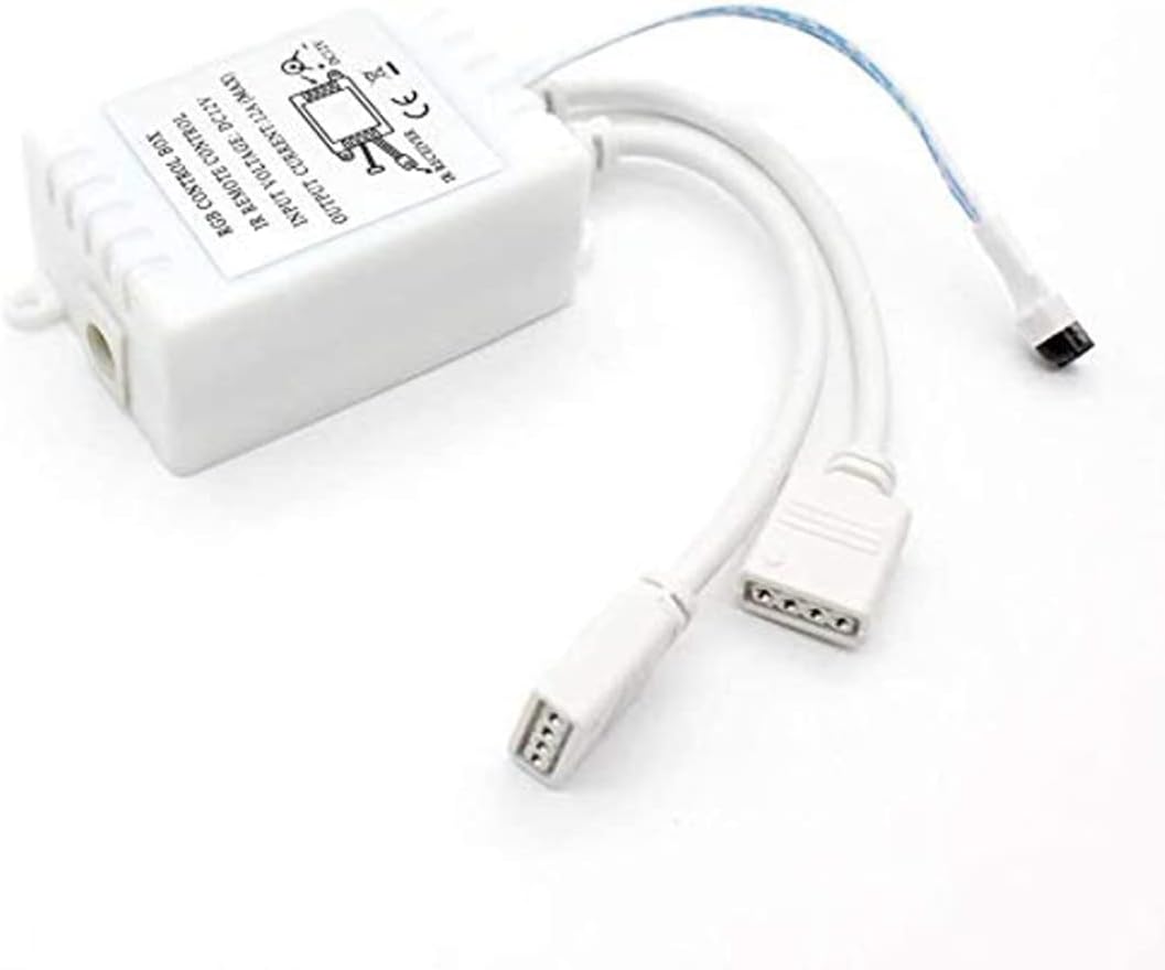 Led Light Controller Adapter 44 Keys Led Lights RGB Remote Control Box for RGB Led Light Strip, Led Light Controller, Led Lights Remote Control, RGB Control Box