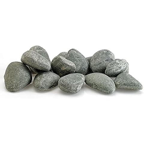 American Fireglass AFG-LSTONE-CG-45 Cape Gray Light 45 Stone Set (Includes 6 lb Small Lava Rock) Cover