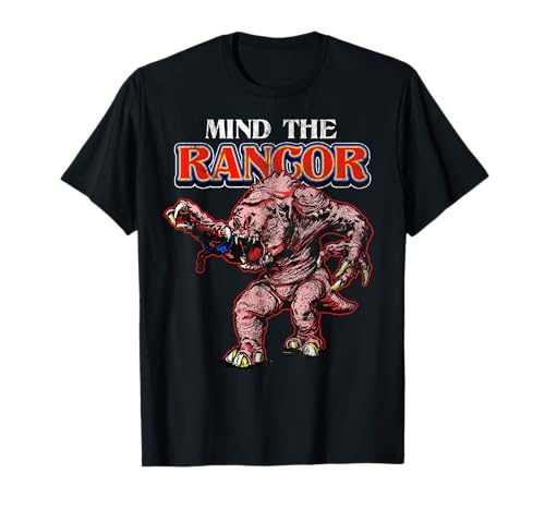 Star Wars Mind The Rancor vêtement homme noir graphique vintage de collection fantastique