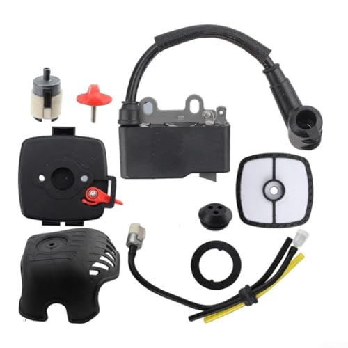 Kit completo de mantenimiento para cortacésped con bobina de encendido y filtro de aire para un rendimiento óptimo
