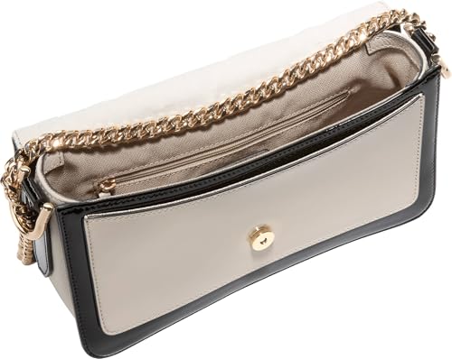 Image of Cole Haan Women's Daniella Chain Shoulder Bag, Black /White