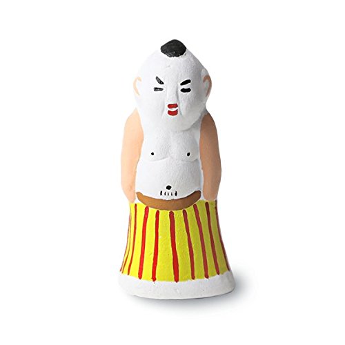 Amazon.co.jp: 尾崎人形 化粧まわしのお相撲さん 土鈴 : おもちゃ