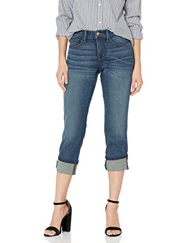 NYDJ Women's DaylaWide Cuff Capri Jeans