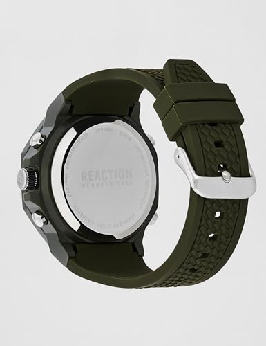 Image of Kenneth Cole Reaction ANA-DIGI Green Dial Men's Watch - KRWGP0069104