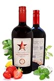 La Bodeguita Mojito Fresa – Cóctel Premium, artesano y natural – Pack 2 botellas elaborado con ron dorado, fresas nacionales, hierbabuena y limón mediterráneo – 2×75 cl.