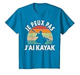 Je Ne Peux Pas J'ai Kayak Humour Cadeau Drôle est une idée de cadeau amusante pour ami ou tout amateur de Kayak. Portez J'Peux Pas J'ai Kayak pour votre prochaine de Kayak, sortie en canoe avec les amis.
