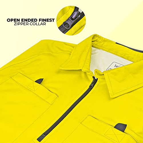 Wearcog Men's Pro Soccer Referee Shirt | Half Sleeve Jersey, Ref Costume Jersey For Men's | Reffing Shirt For Soccer, Basketball & Football | Umpire Referee Uniforms #TOP3