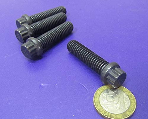 Alloy Steel 12 Point FT Bolts 3/8"-16 x 1.50 Length 25 pcs