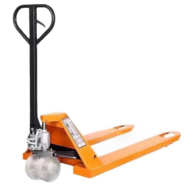 BADIKA transpaleta Manual transpaleta móvil Carretilla elevadora Manual, transpaleta de 1000 kg, Carretilla elevadora hidráulica de China, Capacidad de 5000 kg(2TNylon Wheel 685)