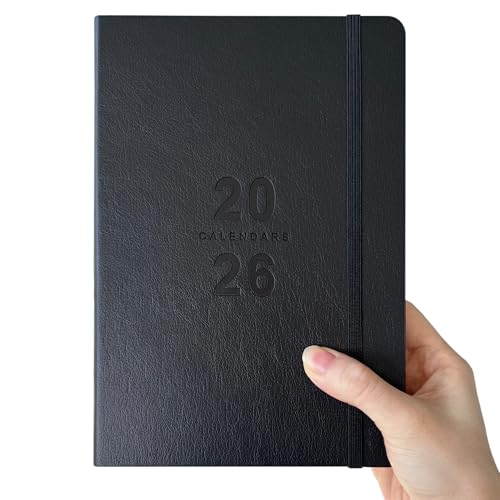 Daily Planner 2026, Calendar 2026 Agenda Planner Daily Journal Notebook