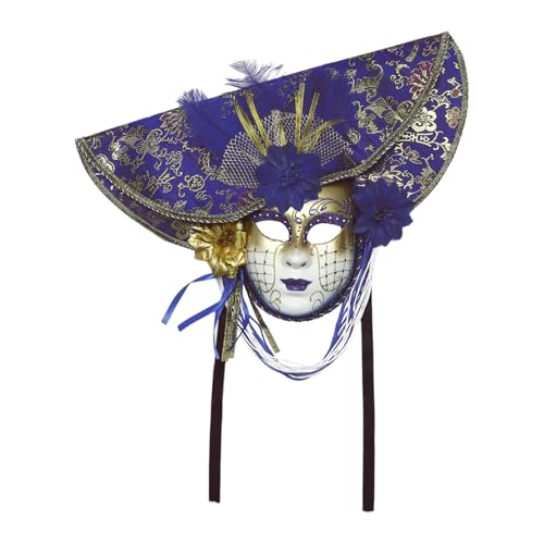 Masque de plumes vénitien mystérieux pour femme et costume carnaval de show girl