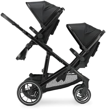Deryan EVY V2 Stroller for 2 Kids, Newborn Baby Stroller for