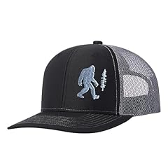 Bigfoot Trucker Hat Black Grey