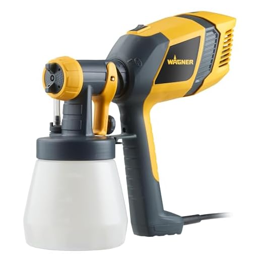 Wagner Spraytech 2419326 Control Spray QX2 HVLP Handheld Stain Sprayer, Ideal for Staining Fences, Decks, Lattice and More, 3 Spray Patterns, Adjustable Settings