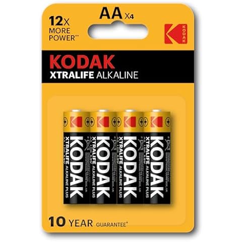 Kodak AA Alkaline Batteries Blister Pack Cover