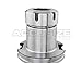Accusize Industrial Tools Cat50 Er40 Collet Chuck Length 4'' Range 1/8'' - 1'', with 5 PS Er40 Collets, Ct50-40e4+5pser40