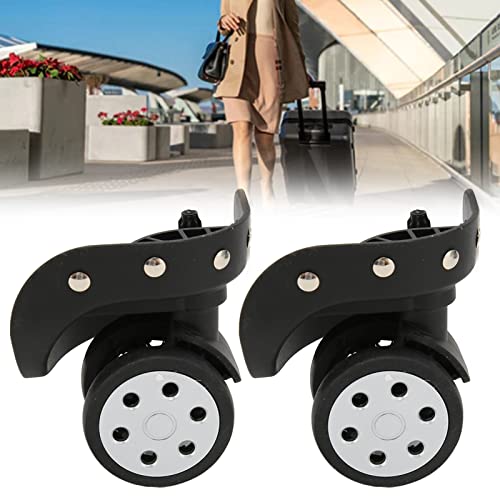 1 Pair Luggage Suitcase Wheels, A79 Large Trunk Wheels, Luggage Wheel Spare Part Universal Wheel Replacement Luggage Suitcase Wheels for Luggage Suitcase Trolley, Mute Double Row Wheels4