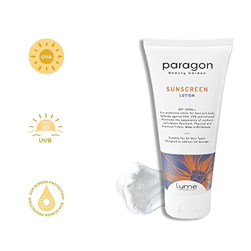 Lume By Paragon Beauty Garden Sunscreen Lotion SPF 50 PA Protected From
