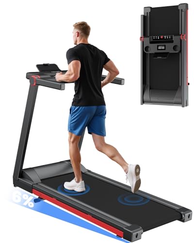 Copant Laufband für Zuhause Klappbar 16 km/h, Walking Pad Foldable mit...