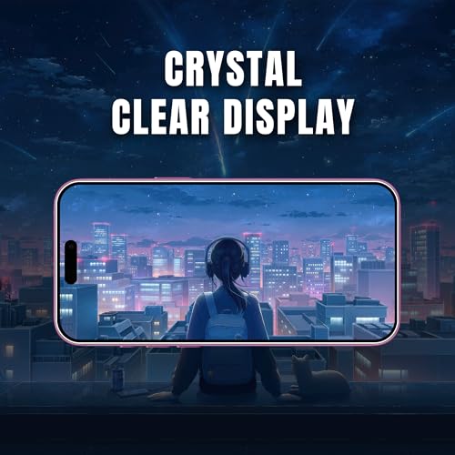 Image of Supershieldz Youtuber's Choice Series Tempered Glass Screen Protector Guard for iPhone 15 Plus / 16 Plus - 2 Pack