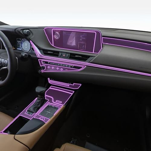 Film protecteur d'écran LCD pour navigation GPS de voiture Lexus ES 2021-2023